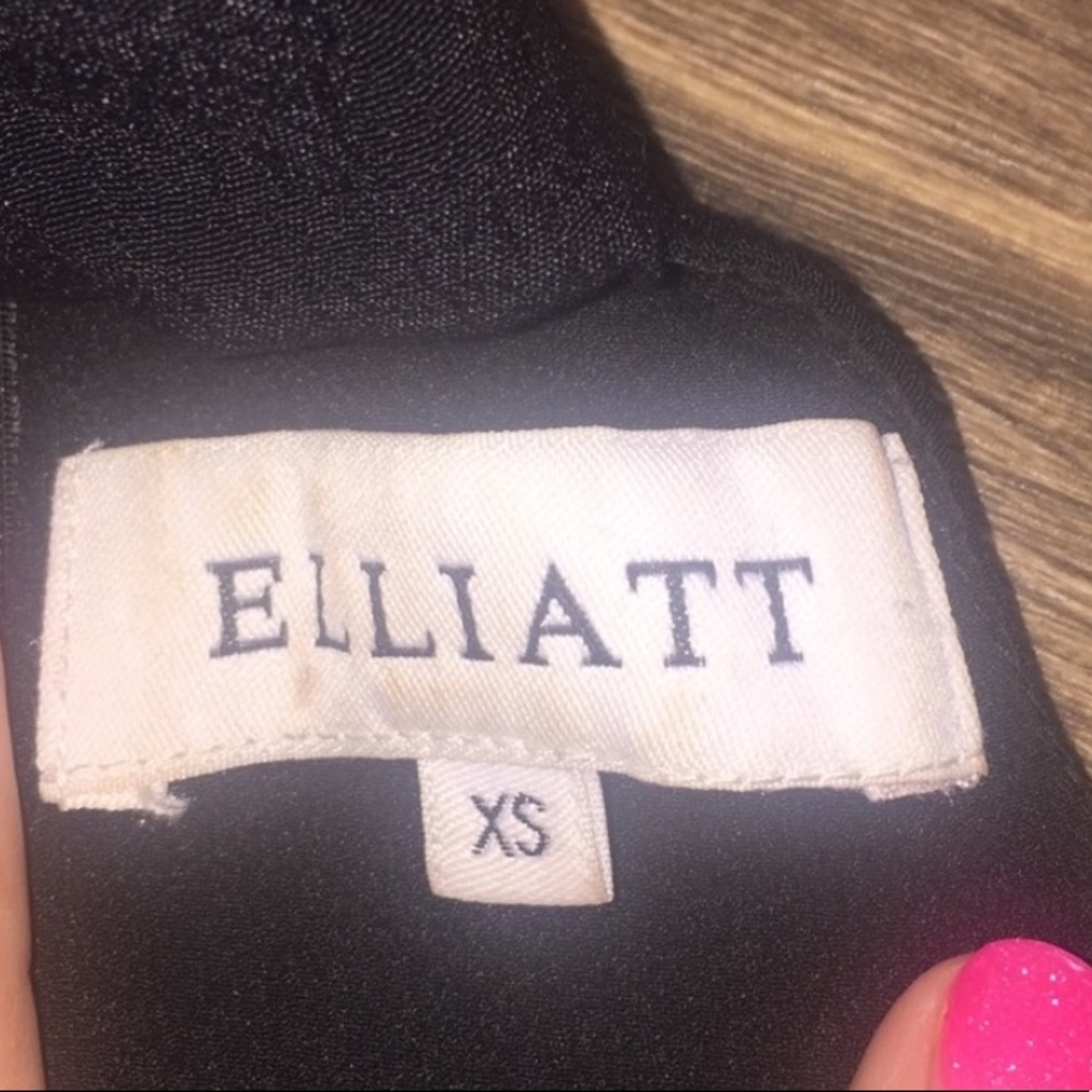 Elliatt one shoulder cubism playsuit - Picture 4 of 6